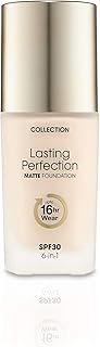 Collection Cosmetics Lasting Perfection Matte Foundation, Full Coverage, 27ml, Ivory