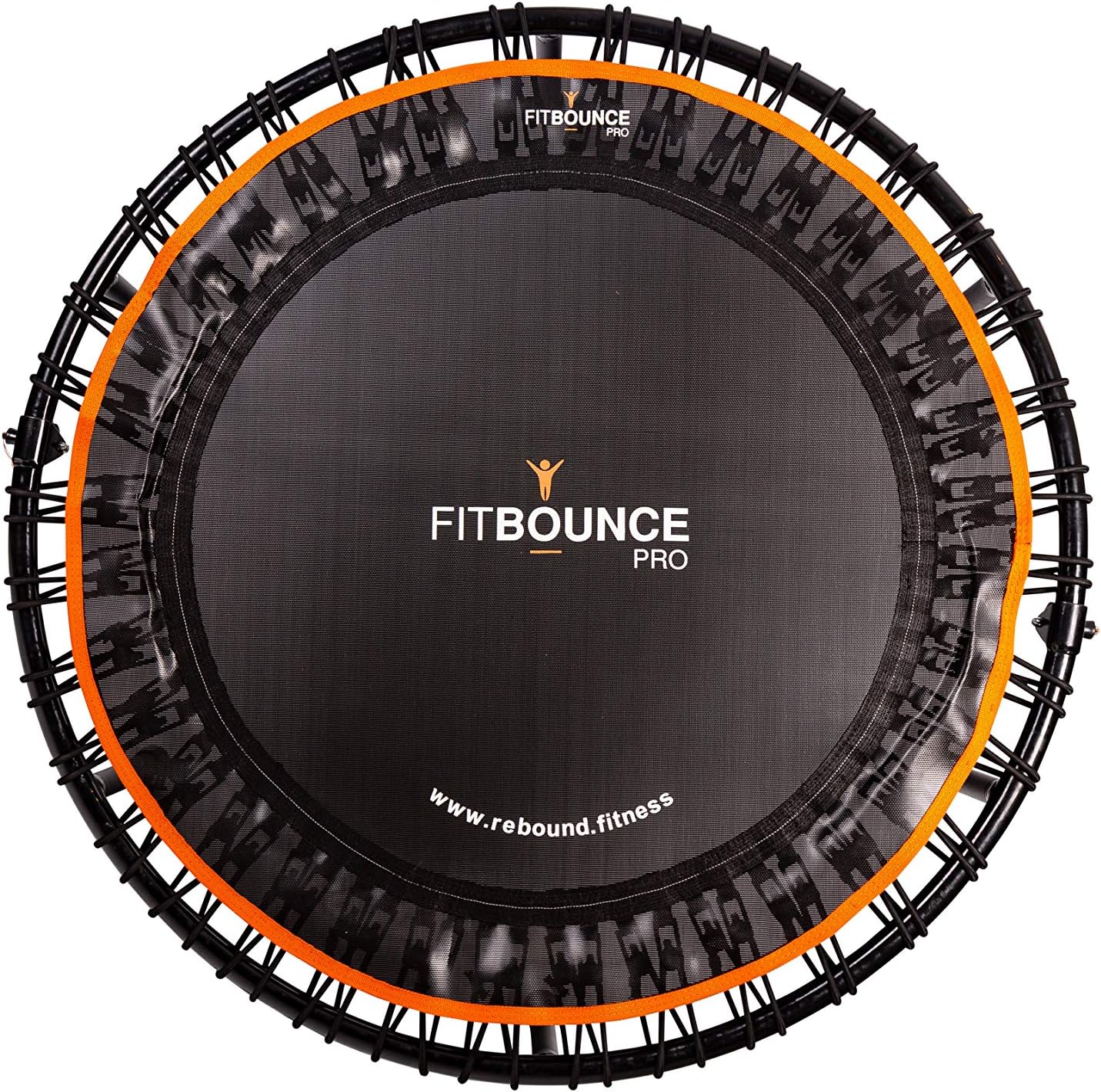 MXL MaXimus Life FIT BOUNCE PRO XL Bungee Rebounder,Half Folding Silent&Orthopaedic Quality Indoor Mini Trampoline for Adults&Kids,Exercise DVD,X Large Bounce Area Approved for Rebound&Physiotherapy-5