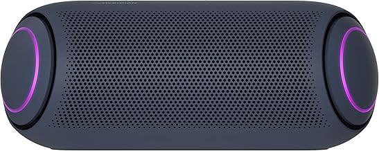 LG Electronics LG XBOOM Go PL7 Portable Wireless Bluetooth Speaker with up to 24hrs all day battery life, IPX5 Water-Resistant Party Bluetooth Speaker, Compatible with LG OLED TV, Black