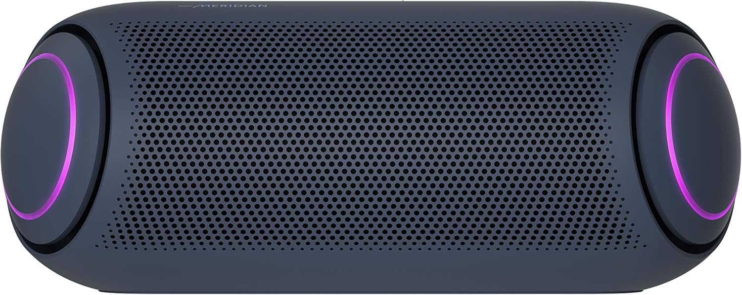 LG Electronics LG XBOOM Go PL7 Portable Wireless Bluetooth Speaker with up to 24hrs all day battery life, IPX5 Water-Resistant Party Bluetooth Speaker, Compatible with LG OLED TV, Black-0