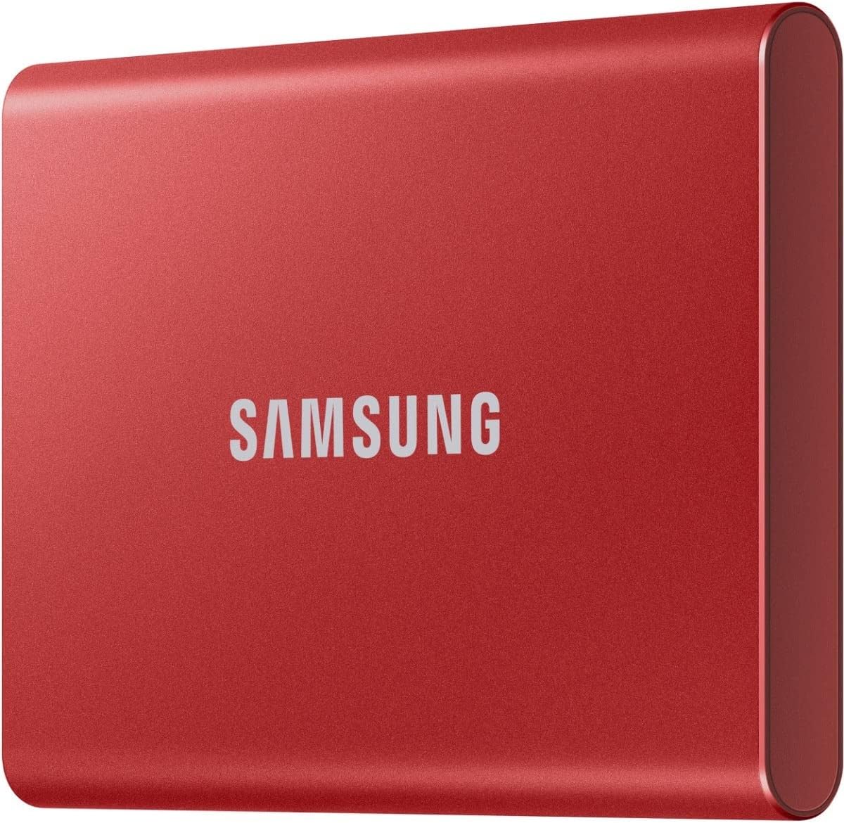 Samsung T7 Portable SSD - 2 TB - USB 3.2 Gen.2 External SSD - Metallic Red (MU-PC2T0R/WW)-3