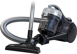 Russell Hobbs Cylinder Vacuum Cleaner COMPACT XS 1.5 Litre Grey & Silver with 3 in 1 Multi-Tool, Triple Filtration 700W Ultra Compact, 2 Year Guarantee RHCV1611