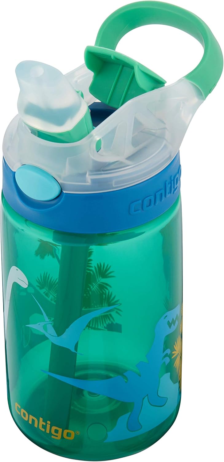 Contigo Gizmo Flip Autospout Kids Water Bottle with Flip Straw-0