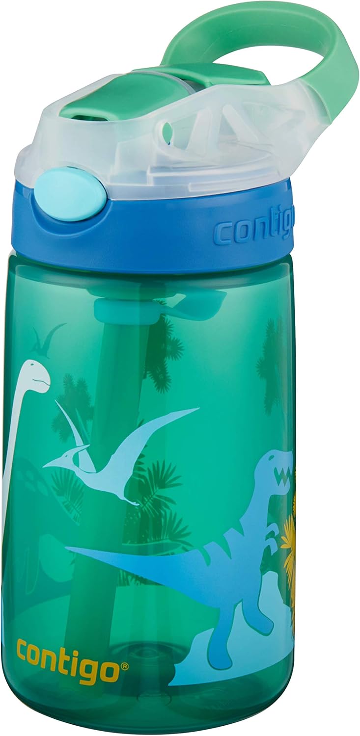 Contigo Gizmo Flip Autospout Kids Water Bottle with Flip Straw-2