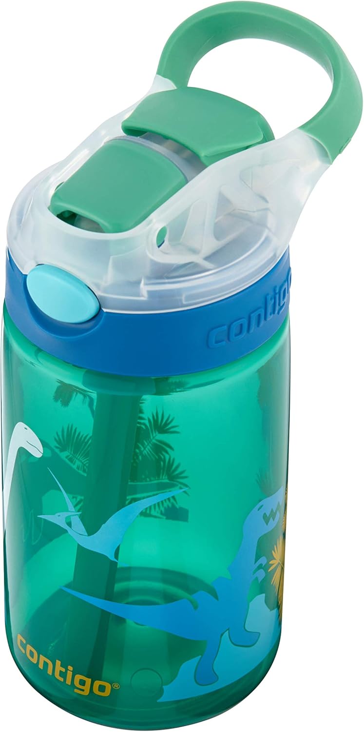 Contigo Gizmo Flip Autospout Kids Water Bottle with Flip Straw-4