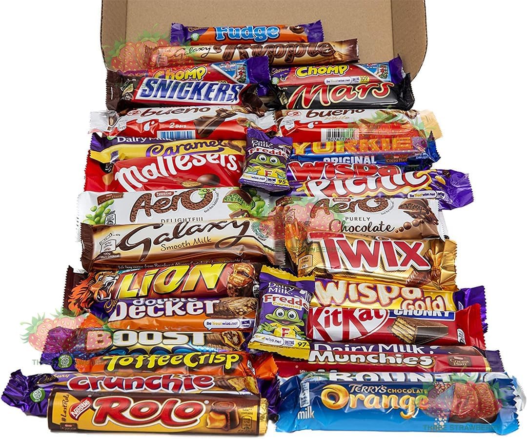 The Ultimate Hand Boxed Luxury Chocolate Hamper, 31 Different Full Size Bars-0