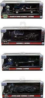 Jada Toys 253213006 Batman Batmobile Toy Car Die-Cast Figure, Scale 1:32, Black