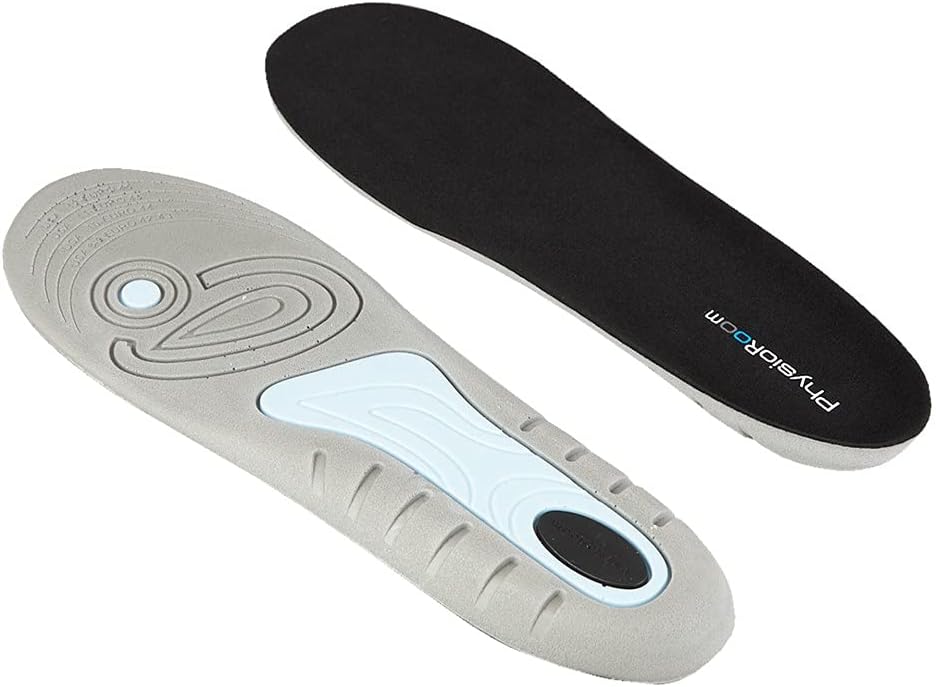 Orthotic Gel Padded Foam Insoles | Non-Slip Shoe Insert Pads Shock Absorbing & Cushioning Providing Comfort on the Feet | Plantar Fasciitis Ideal Foot Care Support Insoles Men & Insoles for Women-0