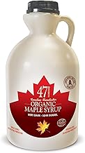 47° North Single Source Canadian Organic Maple Syrup Grade A Very Dark Strong 1000ml (1x 1000ml)