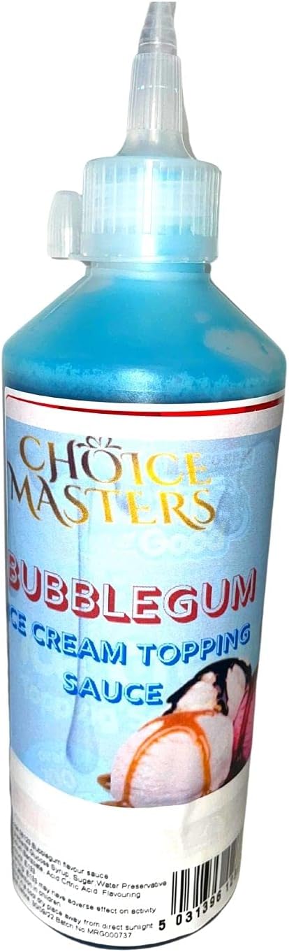 Bubblegum Ice Cream Flavouring Topping Sauce 660g For Pancake, Waffle and Ice Cream. Suitable for Vegetarians - Choice Masters-0