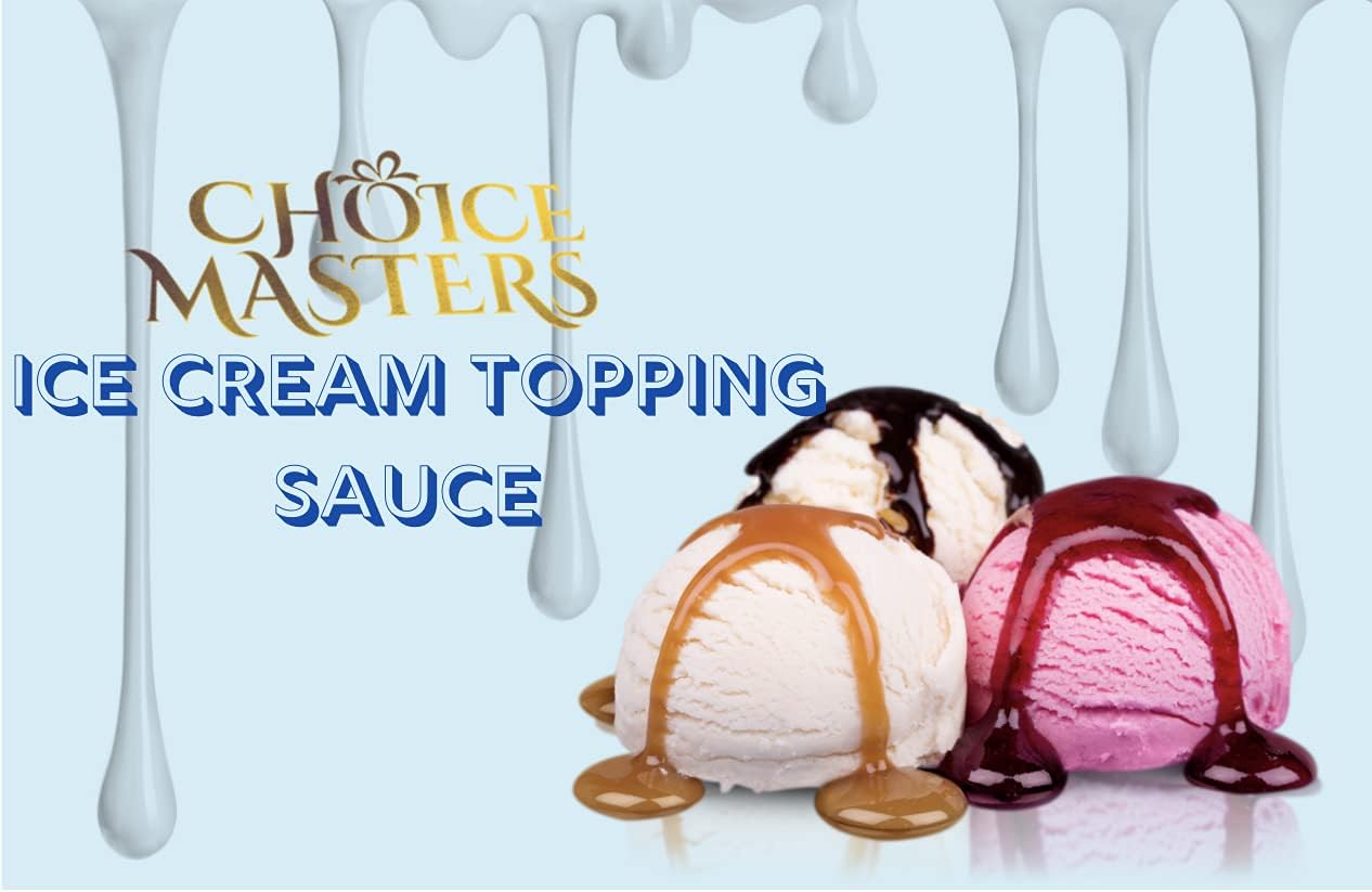 Bubblegum Ice Cream Flavouring Topping Sauce 660g For Pancake, Waffle and Ice Cream. Suitable for Vegetarians - Choice Masters-6