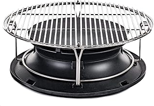 Kamado Joe KJ-Hyper Classic SloRoller KJ Sl?Roller Plus The Rack, Black, 18.288 cm*44.704 cm*44.704 cm