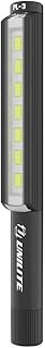 Unilite PL-3 High Grade LED Aluminium Pocket Inspection Light | 275 Lumen | Strong Magnetic Base | 3 x AAA Batteries (Included)