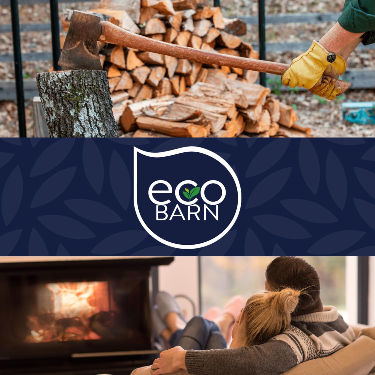 Eco Barn Natural Firelighters (Box of 300) Natural Fire Lighters for Wood Burners, Pizza Ovens & Open Fires. BBQ Lighters, Fire Starters for Log Burners – Genuine Eco-Barn Fire Wood & Eco Firelighters-6