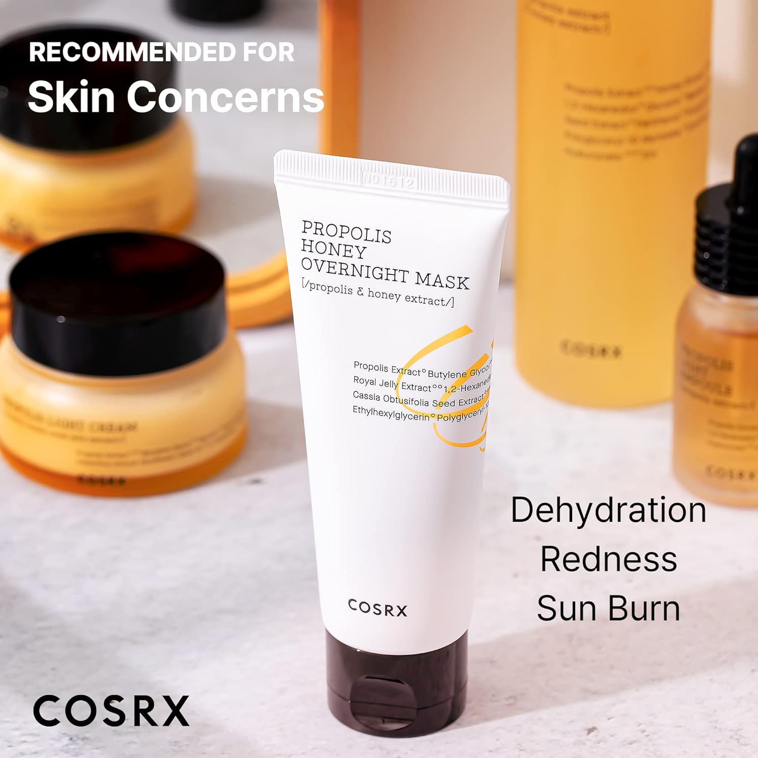 COSRX Full Fit Propolis Honey Overnight Mask | 2.03 fl.oz / 60ml | Propolis Extract 87% | Korean Skin Care, Cruelty Free, Paraben Free-4