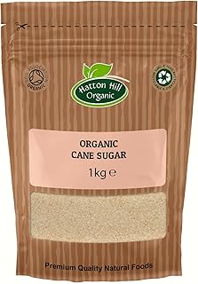 Organic Cane Sugar 1kg by Hatton Hill Organic - Certified Organic