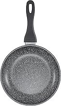 Sovereign Stone Frying Pan with Aluminium High-Tech Non-Stick Coating and Ergonimic Handles, Suitable for All hob Types Including Induction Hob (20cm)