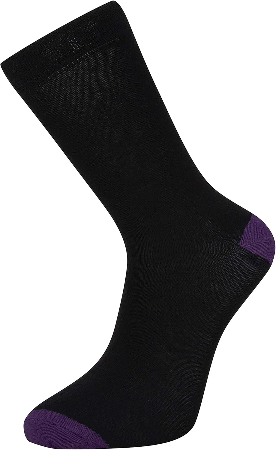 Cob Stallion- Black Socks for Men in Heel and Toe Style, Men’s Socks Multipack 6-11 UK, Pack of 6 and 12 Pairs-3