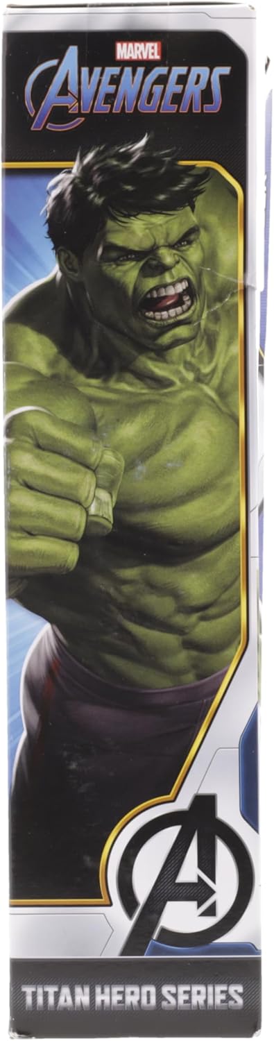 Marvel Avengers Titan Hero Series Blast Gear Deluxe Hulk Action Figure, 30-cm Toy, Inspired ByMarvel Comics, For Children Aged 4 And Up,Green-10