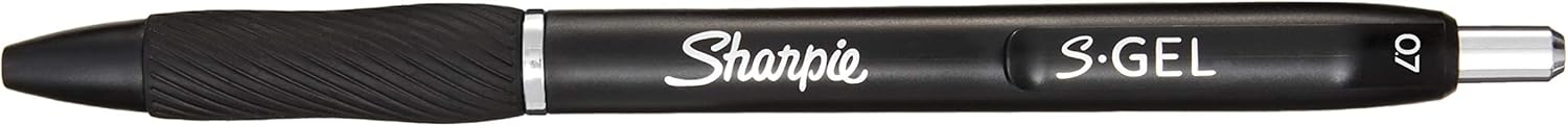 Sharpie S-Gel | Gel Pens | Medium Point (0.7mm) | Black Ink | 12 Count-9