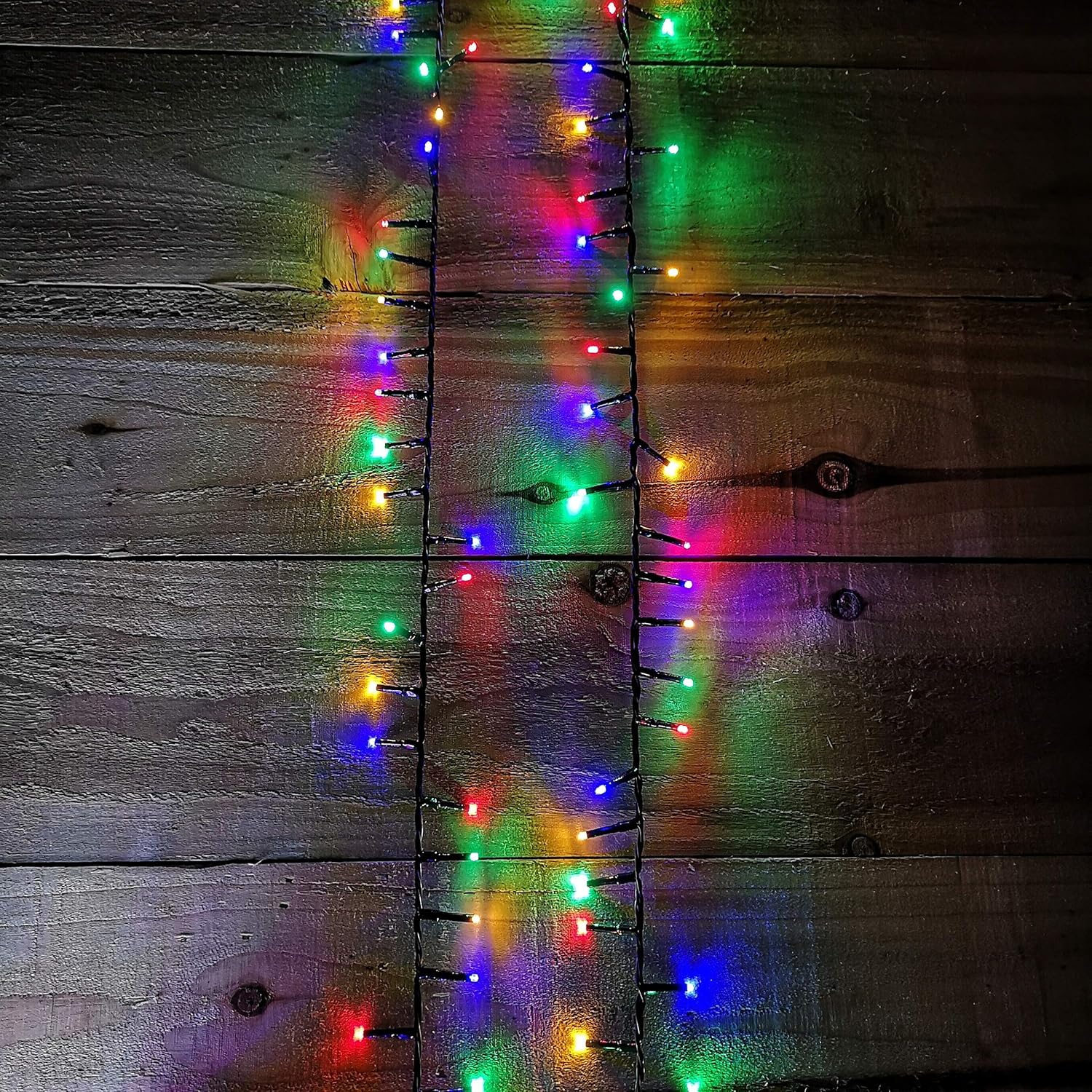 Premier 37.2m Multi Action 3000 Multi Coloured LED Cluster Christmas Lights with Timer-0