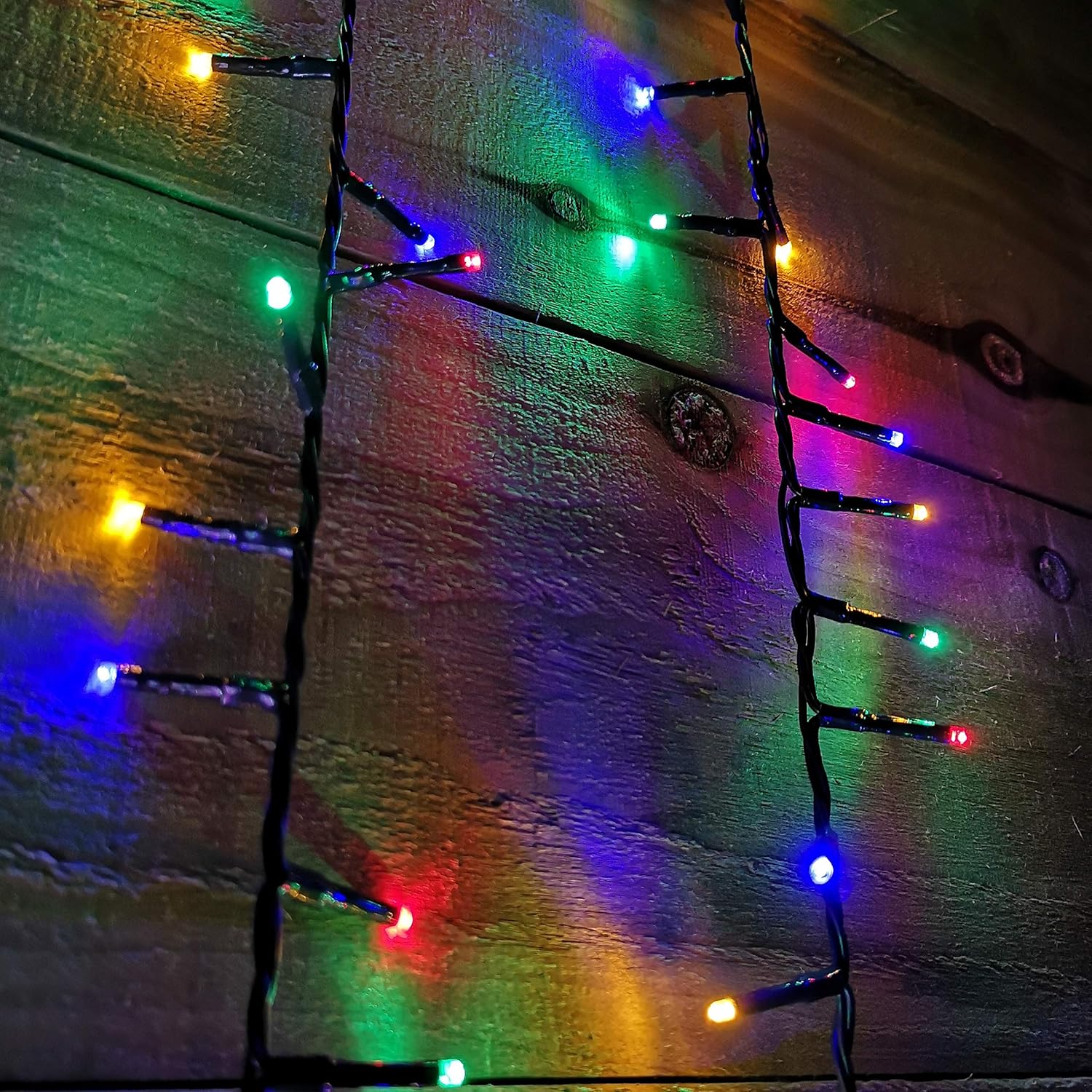 Premier 37.2m Multi Action 3000 Multi Coloured LED Cluster Christmas Lights with Timer-2