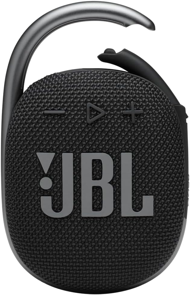 JBL Clip 4 - Portable Mini Bluetooth Speaker - Black - JBLCLIP4BLK-0