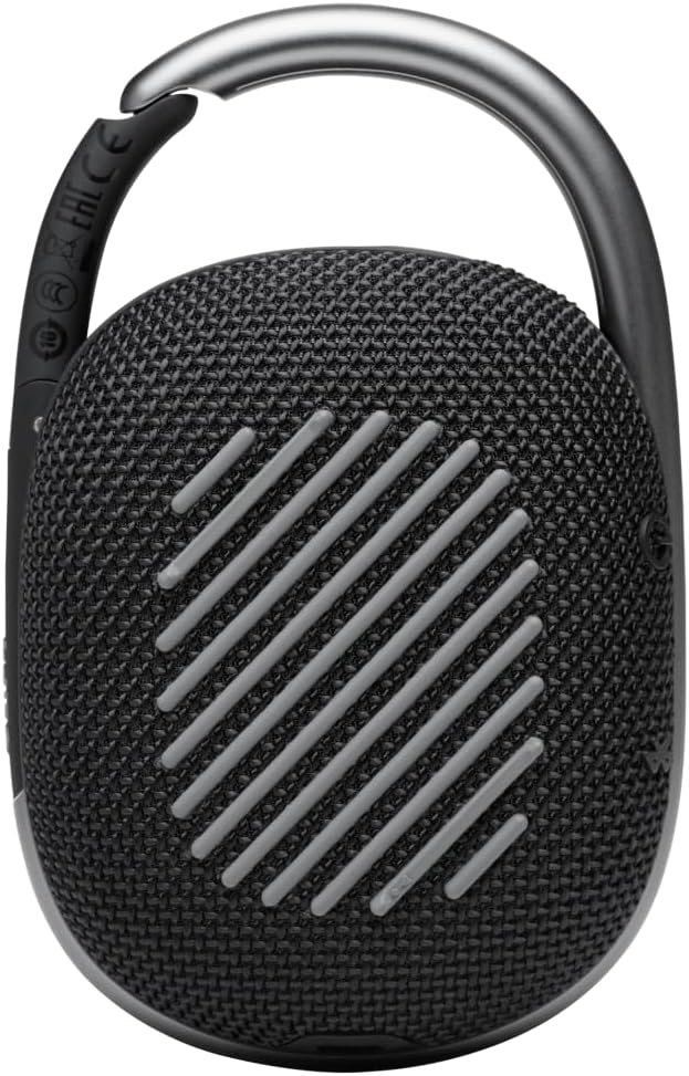 JBL Clip 4 - Portable Mini Bluetooth Speaker - Black - JBLCLIP4BLK-1