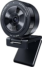 Razer Kiyo Pro - USB Streaming Camera with High-Performance Light Sensor and Stand (Webcam, Full HD Video 1080P, 60 FPS, HDR, Wide-Angle Lens, Open Broadcaster Software, Xsplit) Black