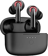 Tribit Wireless Earbuds, Bluetooth Headphones, Bluetooth 5.2, CVC 8.0 Call Noise Reduction 50H Playtime Clear Calls Volume Control Bluetooth Earphones, FlyBudsC1 Black