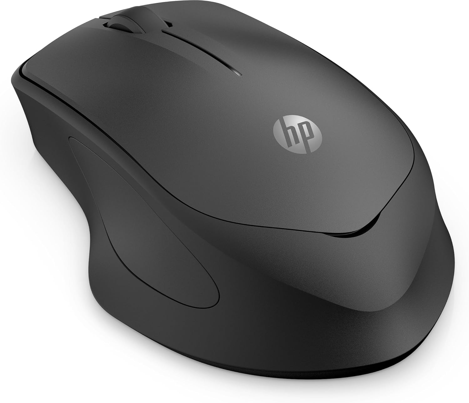 HP 280 Silent PC Wireless Mouse, HP Blue Optical Technology, 1600 DPI to track precisely on any surface, 90% noise reduction, Comfortable & Ergonomic Design, USB A Dongle Included, Black-3