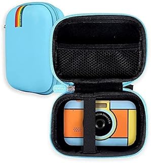 Leayjeen Kids Compact Camera Case Compatible with YunLone/Vannico/GlobalCrown/Gofunly/Voltenick, Kids Easter Gift & Birthday(Case Only) Blue