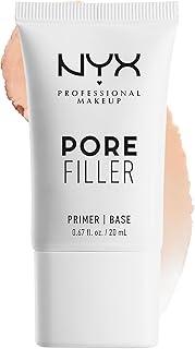 NYX Professional Makeup Pore Filler Primer, Makeup Primer Base, Blurring Effect for Minimised Pores & Even Complexion, Lightweight Silicone Blend, Vegan Formula, 20 ml