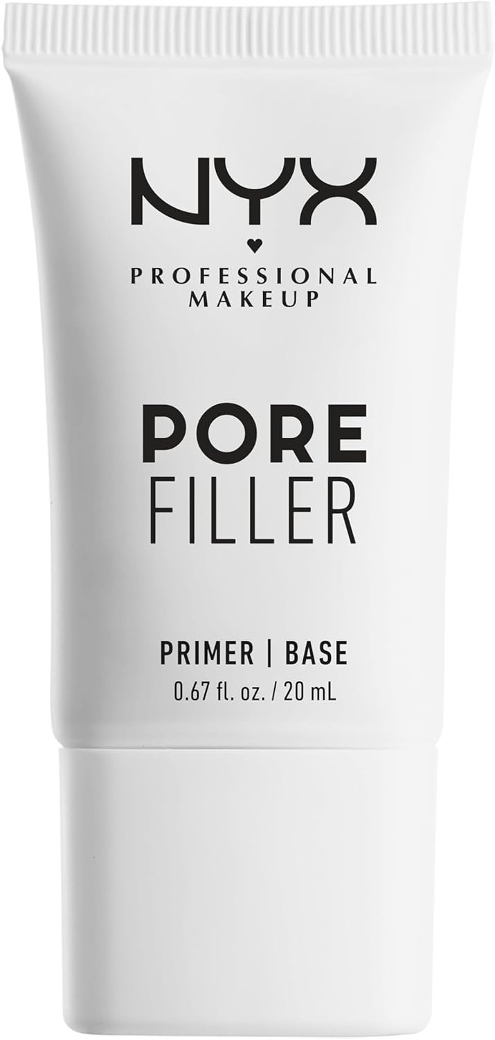 NYX Professional Makeup Pore Filler Primer, Makeup Primer Base, Blurring Effect for Minimised Pores & Even Complexion, Lightweight Silicone Blend, Vegan Formula, 20 ml-1