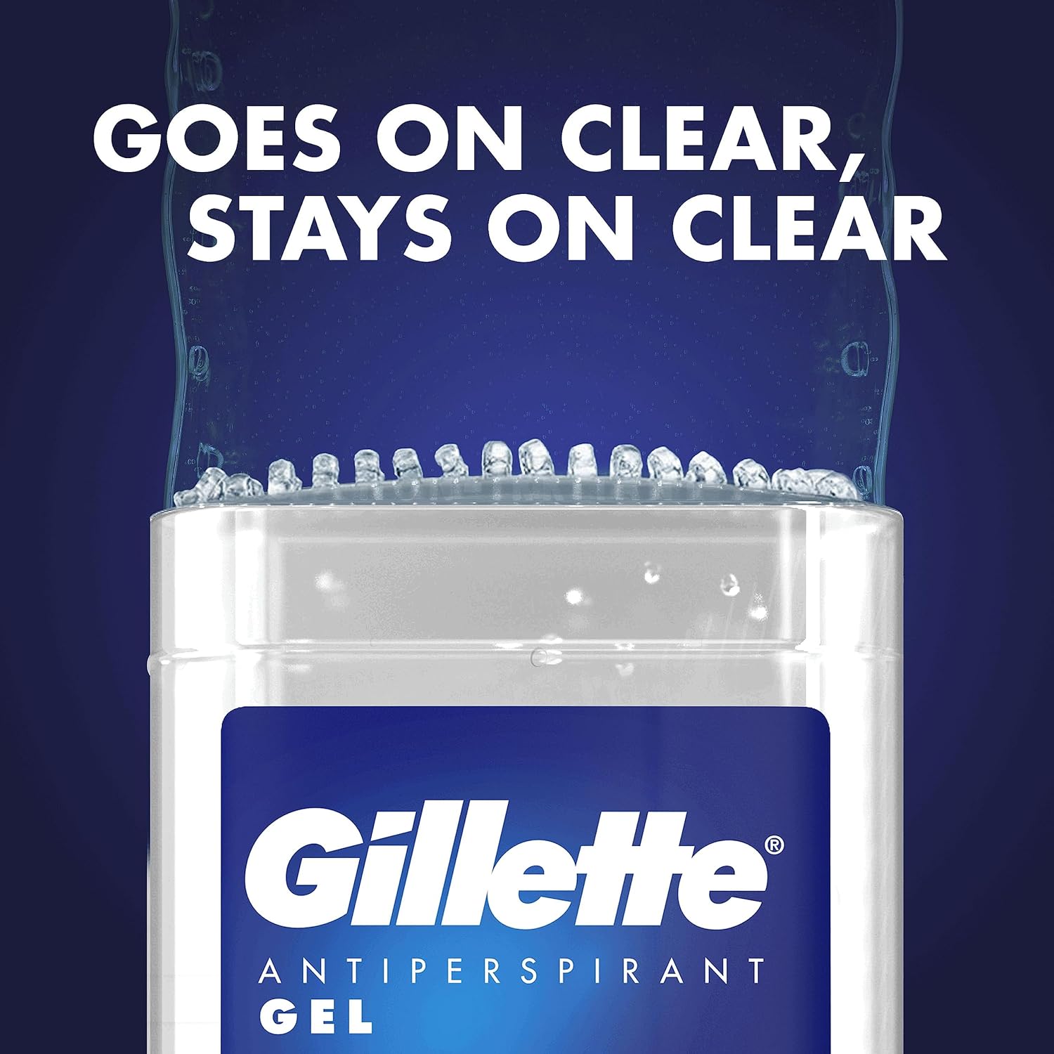 Gillette Antiperspirant Deodorant Gel For Men, 420 ml (70 ml x 6), 48-Hour Invisible Sweat and Odour Protection, Artic Ice-3