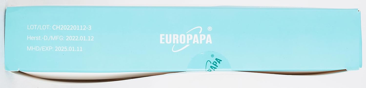 EUROPAPA 20x FFP2 Black Mask Respirator 5-Layer Dust Mask Hygienically Individually Packed Body Certified EN149:2001+A1:2009 Mouth Mask EU2016/425-11