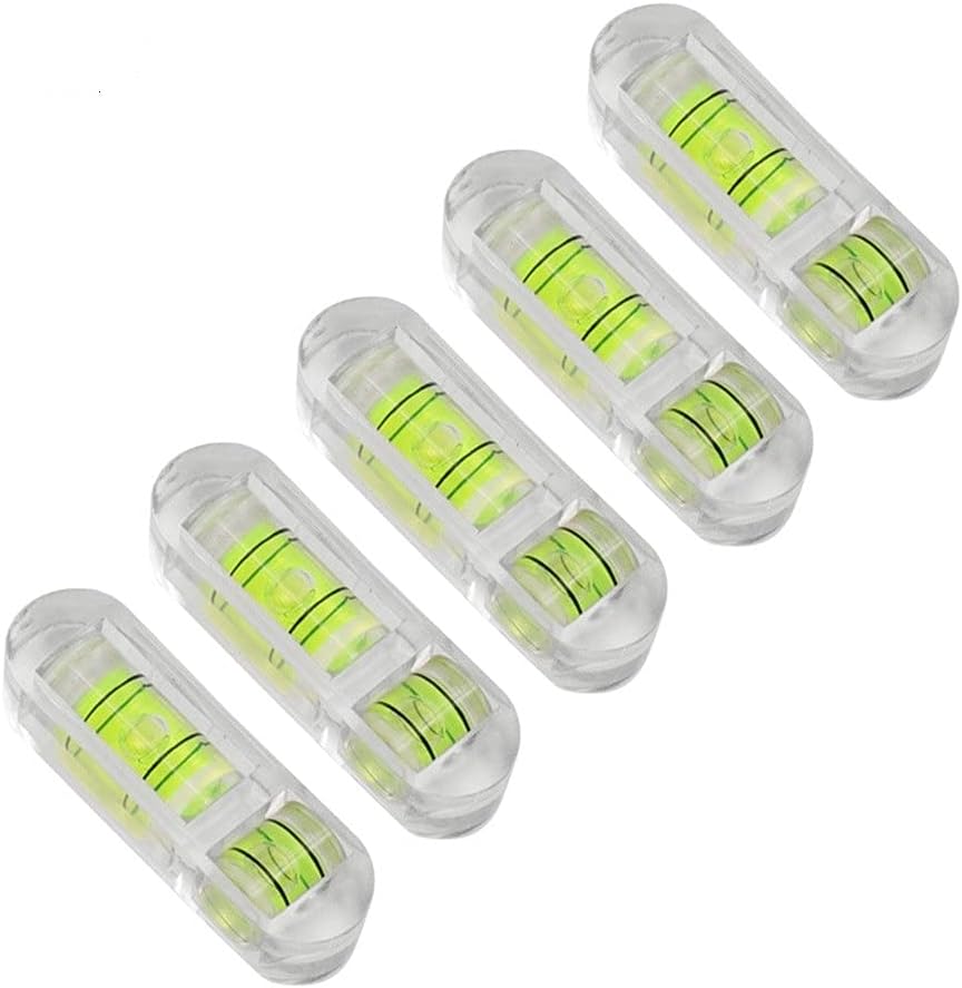 5pcs Multifunctional Mini Bubble Level Mini T-Type Bubble Spirit Level Acrylic Measuring Level Adjustment-0