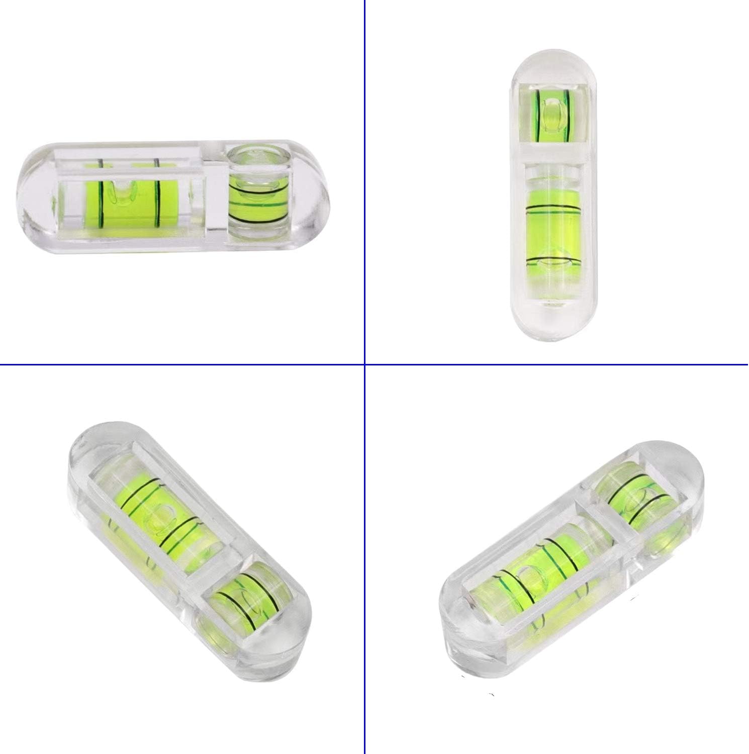 5pcs Multifunctional Mini Bubble Level Mini T-Type Bubble Spirit Level Acrylic Measuring Level Adjustment-1