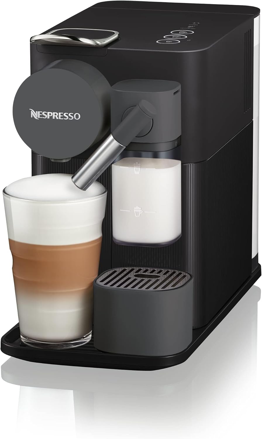 De'Longhi Lattissima One Evo Automatic Coffee Maker, Single-Serve Capsule Coffee Machine, Automatic frothed milk, Cappuccino and Latte, EN510.B, 1450W, Black-7