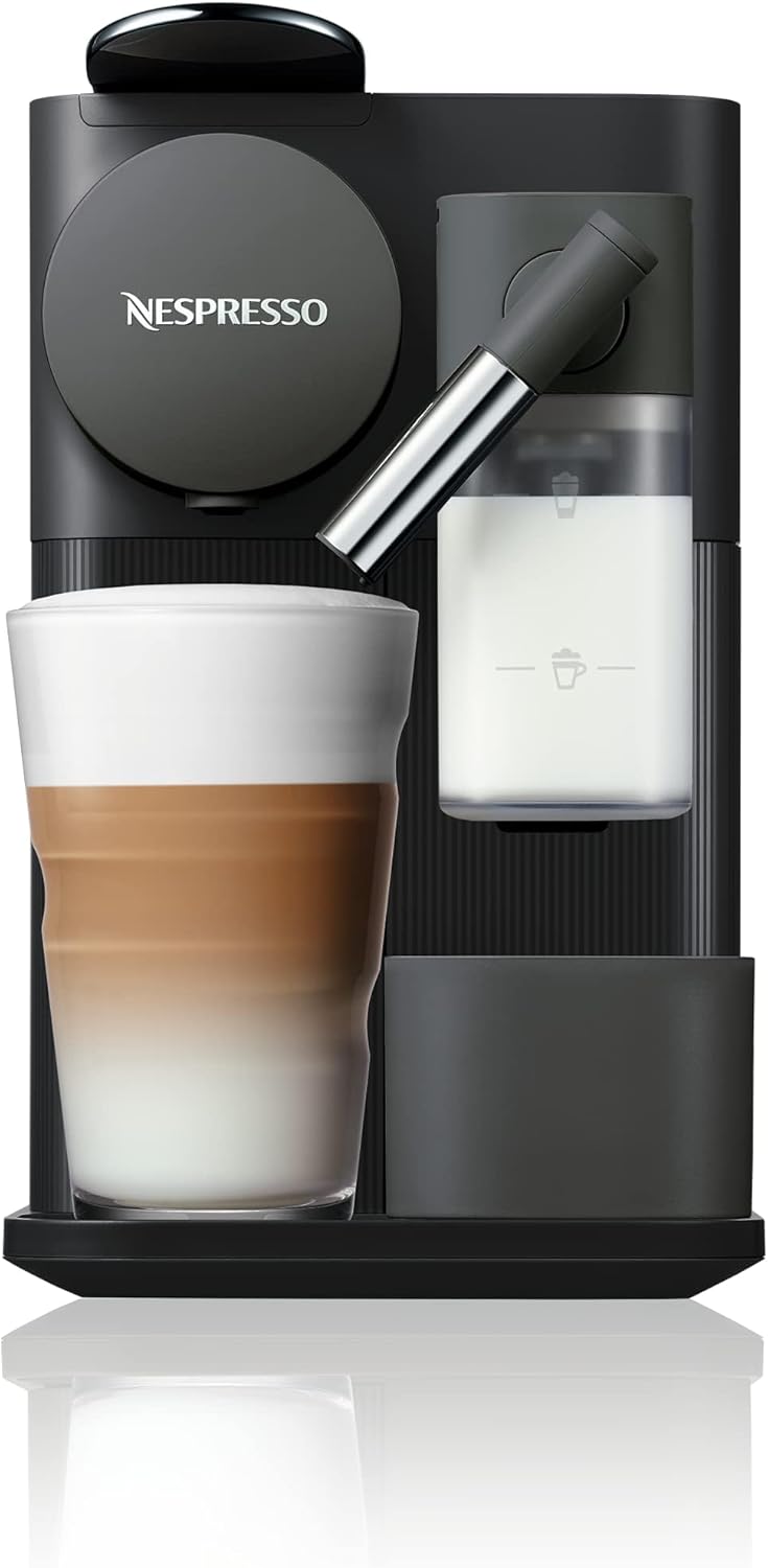 De'Longhi Lattissima One Evo Automatic Coffee Maker, Single-Serve Capsule Coffee Machine, Automatic frothed milk, Cappuccino and Latte, EN510.B, 1450W, Black-8