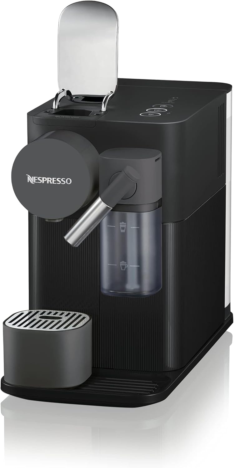 De'Longhi Lattissima One Evo Automatic Coffee Maker, Single-Serve Capsule Coffee Machine, Automatic frothed milk, Cappuccino and Latte, EN510.B, 1450W, Black-9