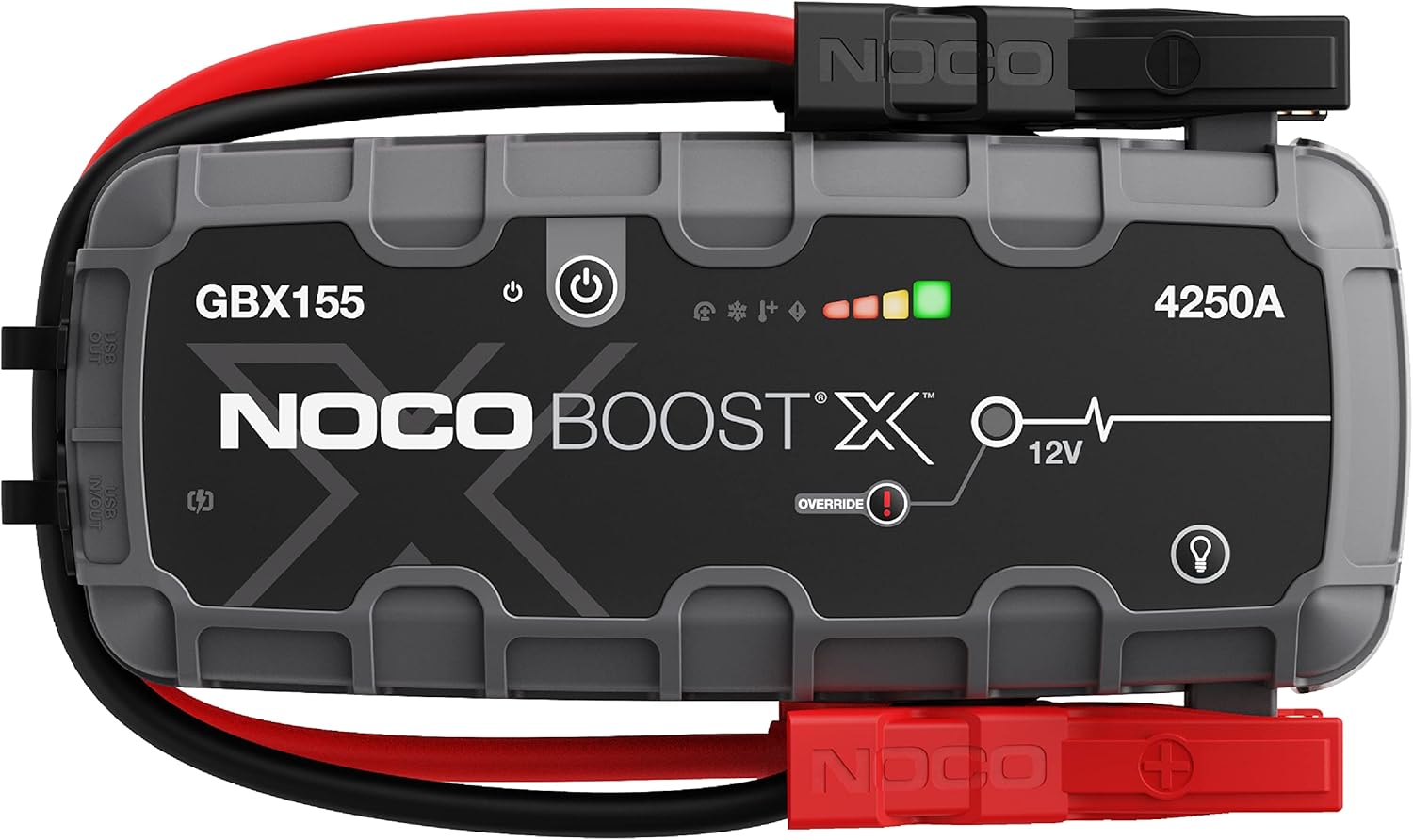 NOCO Boost X GBX155 4250A UltraSafe Car Jump Starter, Jump Starter Power Pack, 12V Battery Booster, Portable Powerbank Charger, and Jump Leads for up to 10.0-Liter Petrol and 8.0-Liter Diesel Engines-0