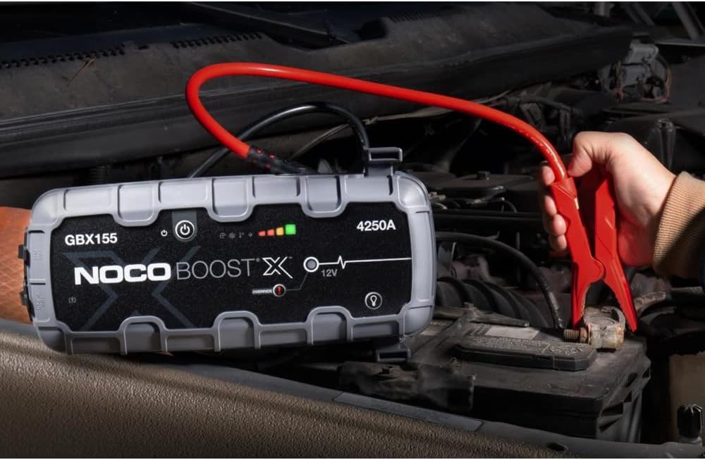 NOCO Boost X GBX155 4250A UltraSafe Car Jump Starter, Jump Starter Power Pack, 12V Battery Booster, Portable Powerbank Charger, and Jump Leads for up to 10.0-Liter Petrol and 8.0-Liter Diesel Engines-1