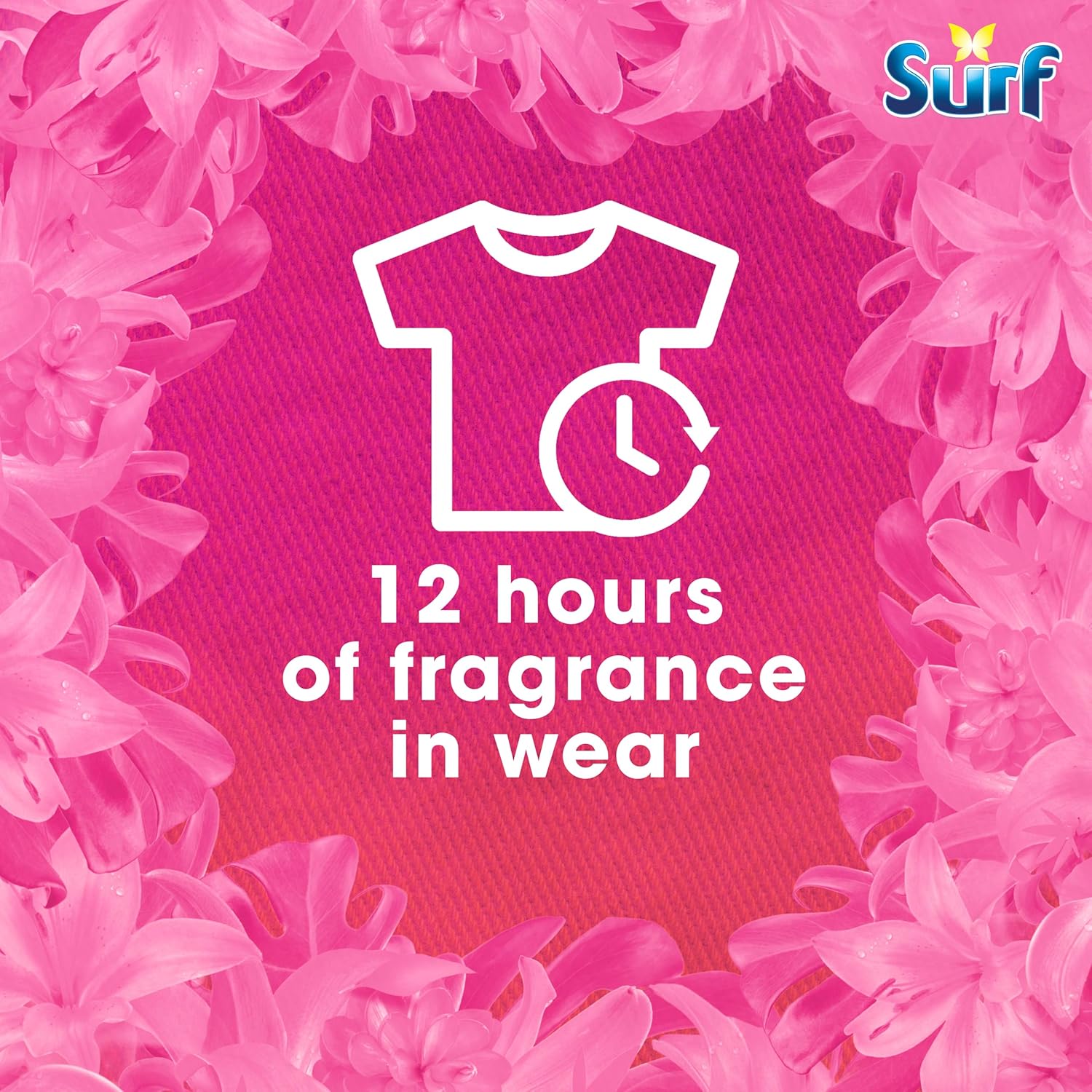 Surf Tropical Lily Washing Powder joy-infused fragrance with natural essential oil lasting up to 12 hours in wear for brilliantly clean laundry every time 130 washes 6.5 kg-3