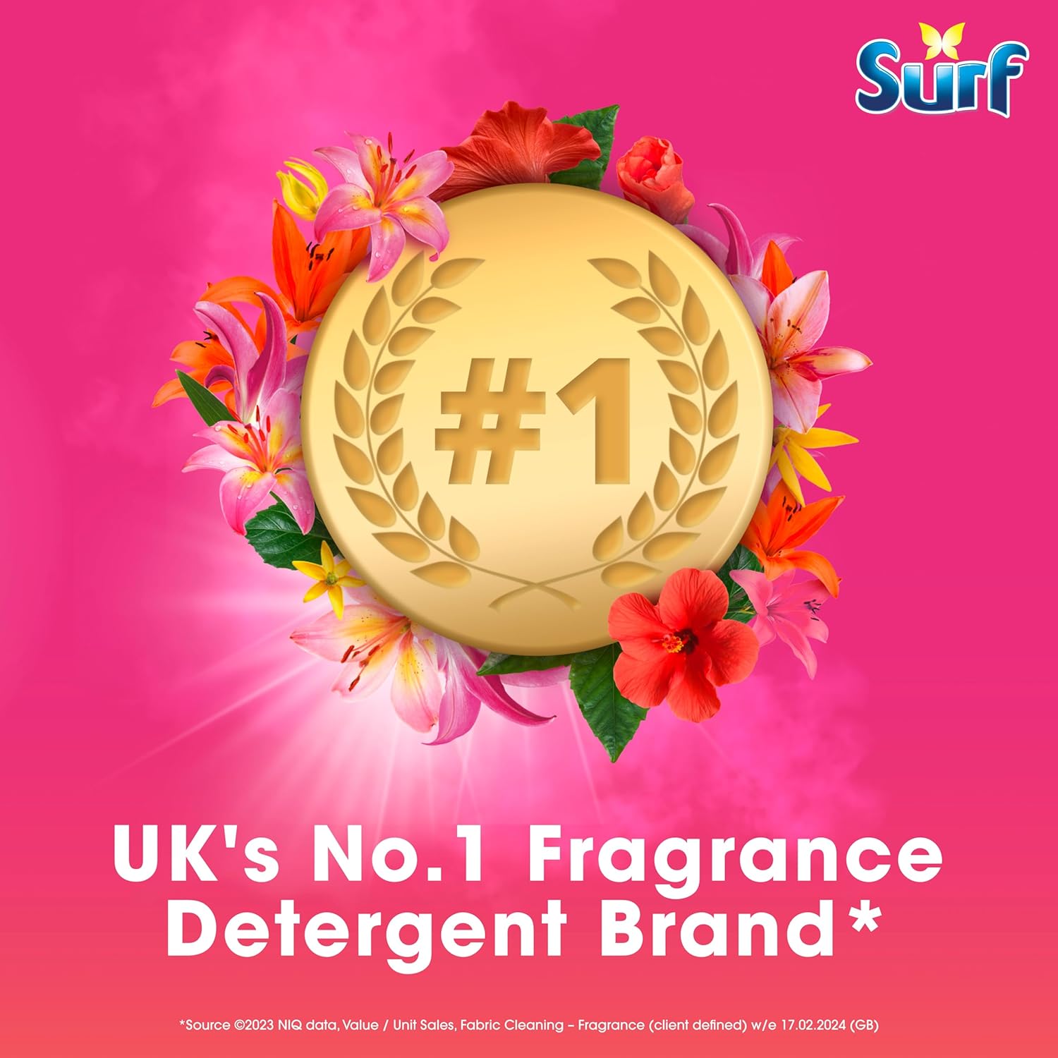 Surf Tropical Lily Washing Powder joy-infused fragrance with natural essential oil lasting up to 12 hours in wear for brilliantly clean laundry every time 130 washes 6.5 kg-5