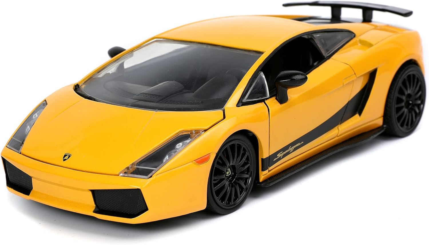 Jada 253203067 Superleggera Fast & Furious Lamborghini Gallardo 1:24 Scale DIE-CAST Replica CAR, Yellow-0