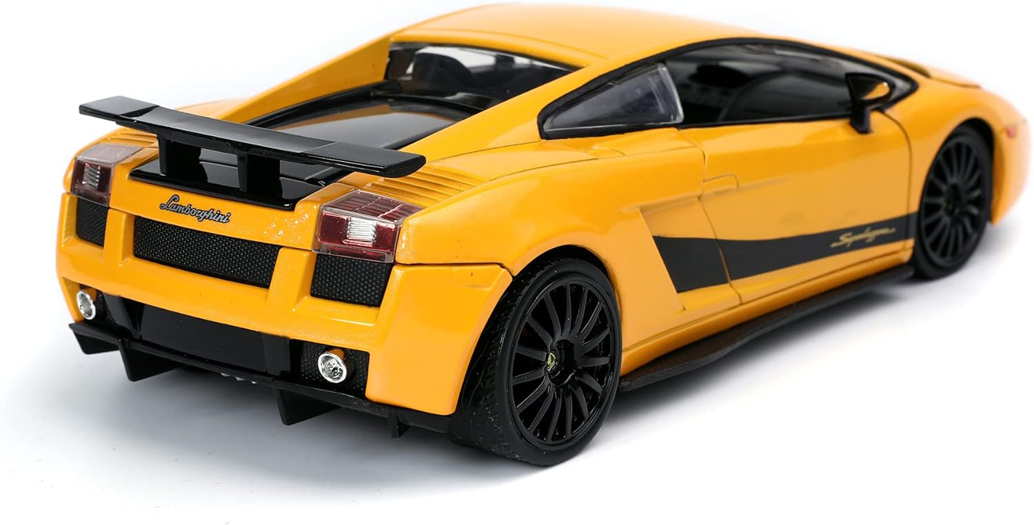 Jada 253203067 Superleggera Fast & Furious Lamborghini Gallardo 1:24 Scale DIE-CAST Replica CAR, Yellow-1