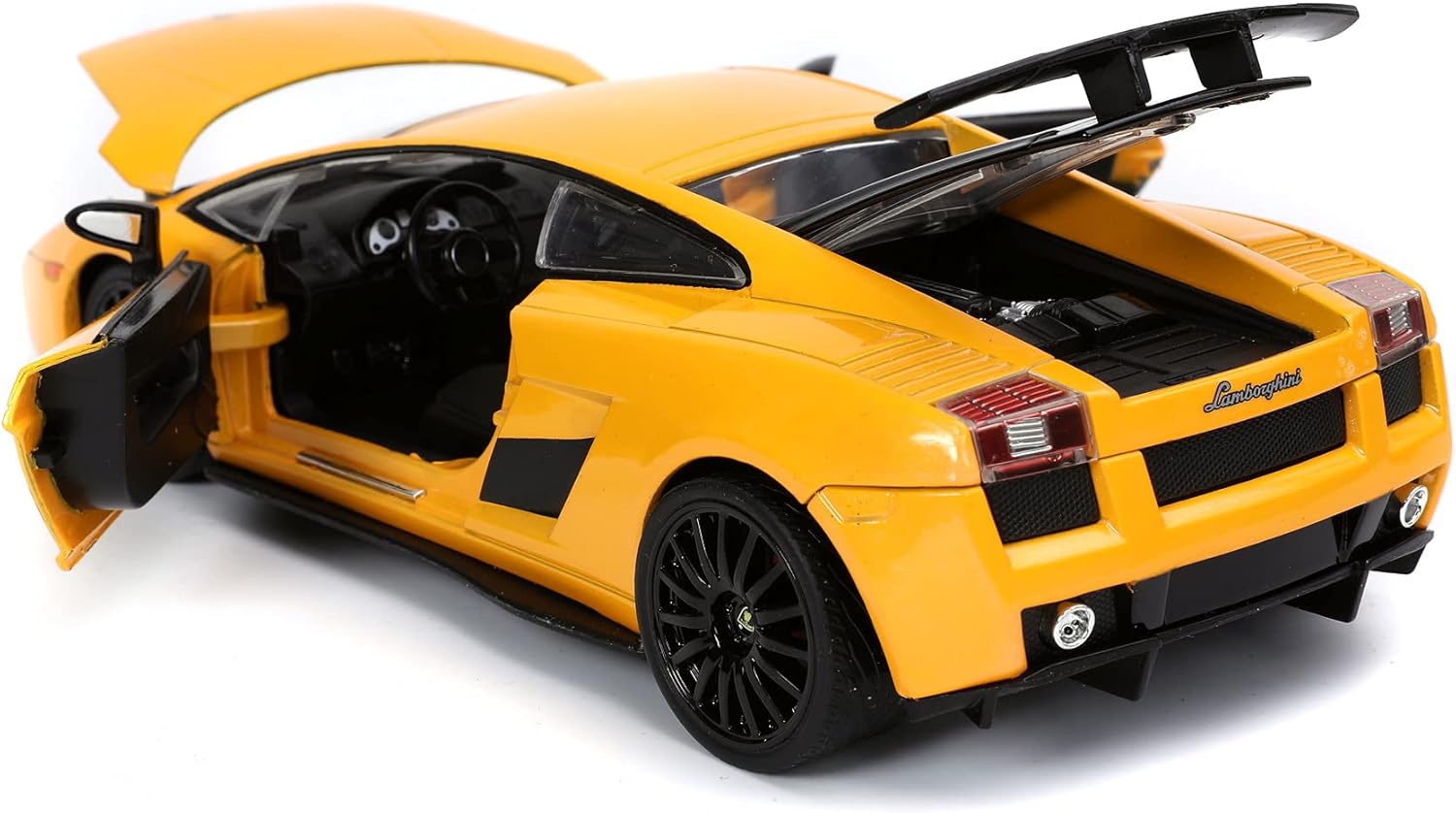 Jada 253203067 Superleggera Fast & Furious Lamborghini Gallardo 1:24 Scale DIE-CAST Replica CAR, Yellow-3