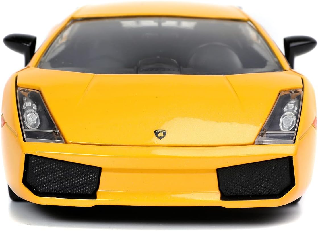 Jada 253203067 Superleggera Fast & Furious Lamborghini Gallardo 1:24 Scale DIE-CAST Replica CAR, Yellow-7