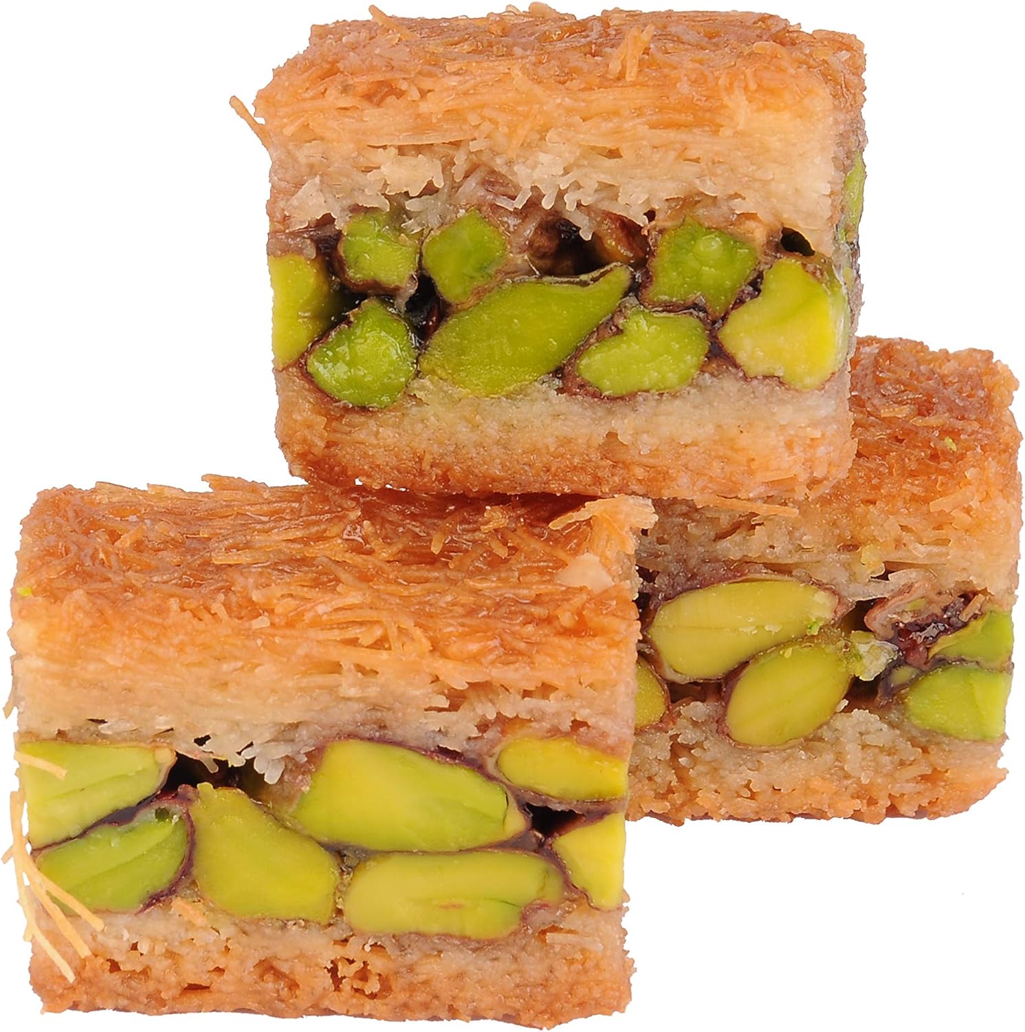 Mughe Gourmet Bitesize Turkish Pistachio Baklava Assortment Gift Box - Handmade X-Small Dessert Pastry Gifts - 150g/5.3oz - Celebrate Birthday, Father's and Mother's Day, Christmas-7